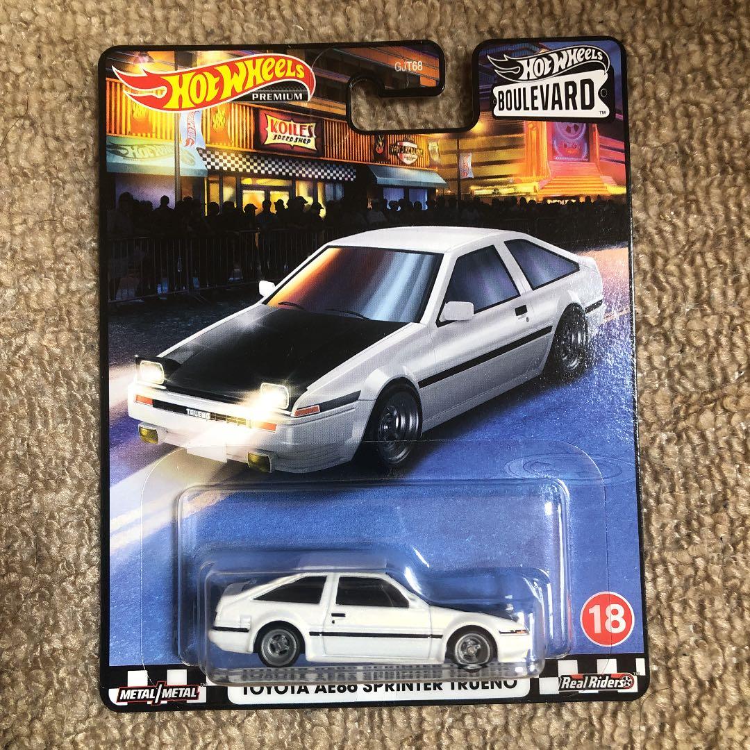 ホットウィールプレミアム セブンイレブン限定 トヨタAE86スプリンタートレノ
