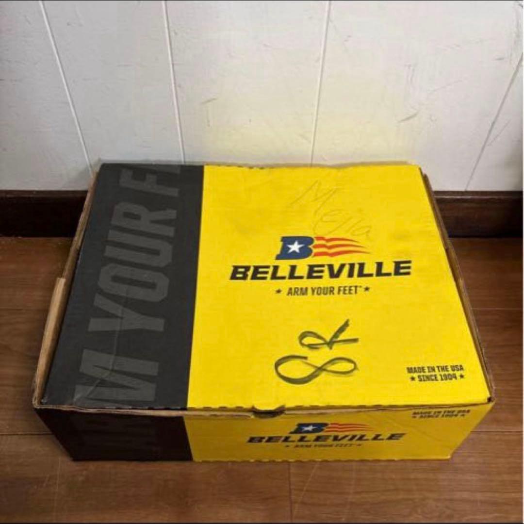 タグ付き　未使用品　米軍　実物　BELLEVILLE 26cm 送料無料