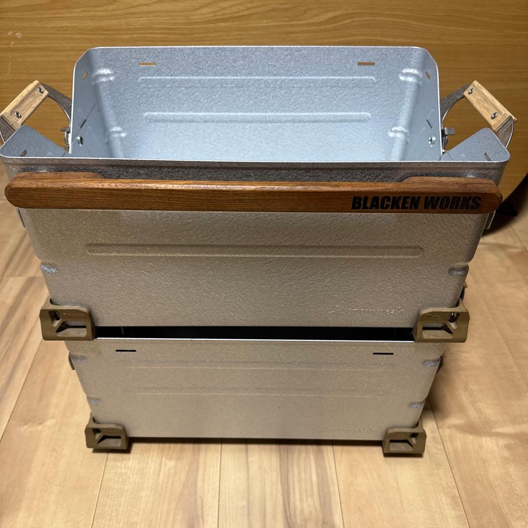  peak シェルフコンテナ25 2個とシェルコンレッグ