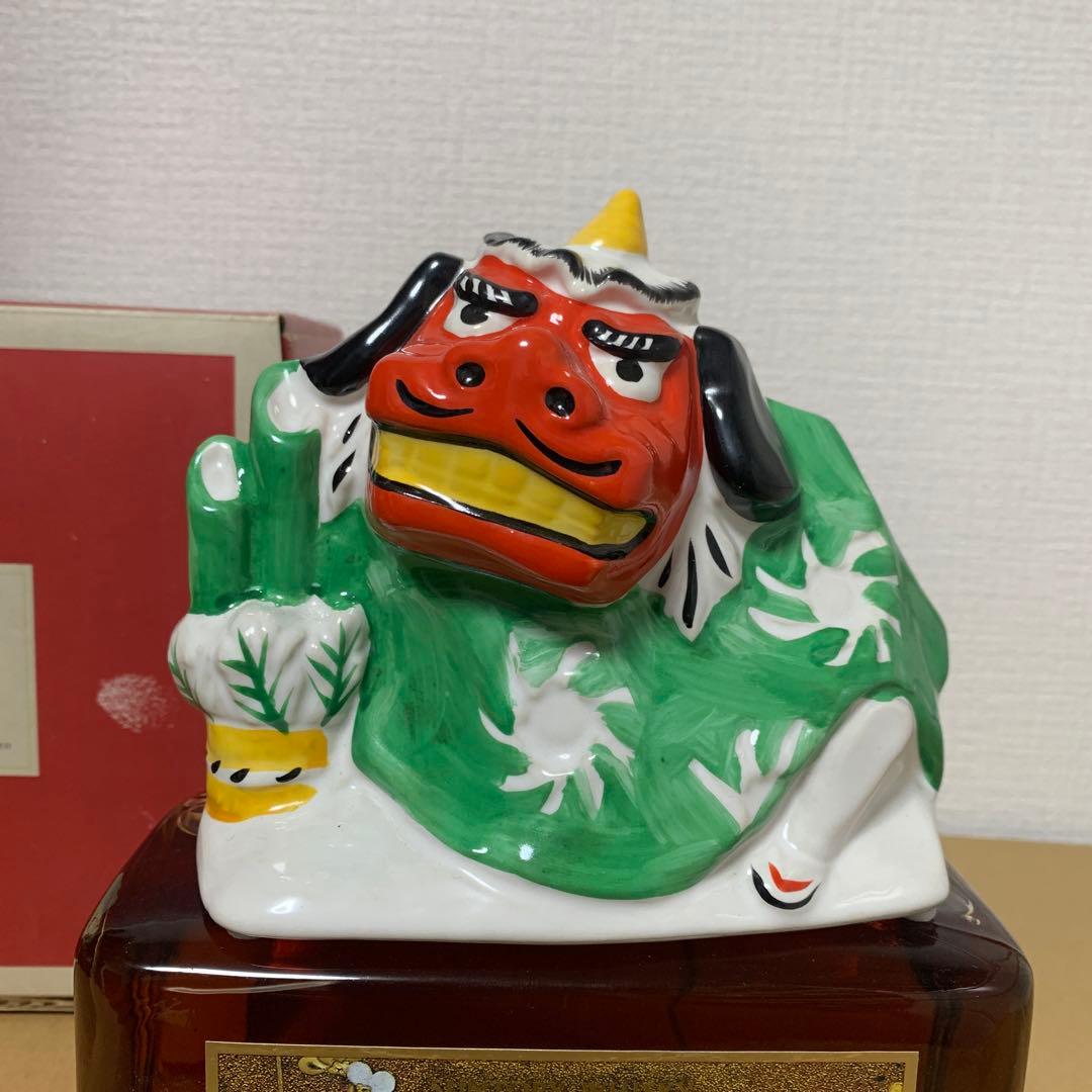 美品　サントリーウイスキー　エクセレンス　1990年　賀正　陶器ボトル　未開封