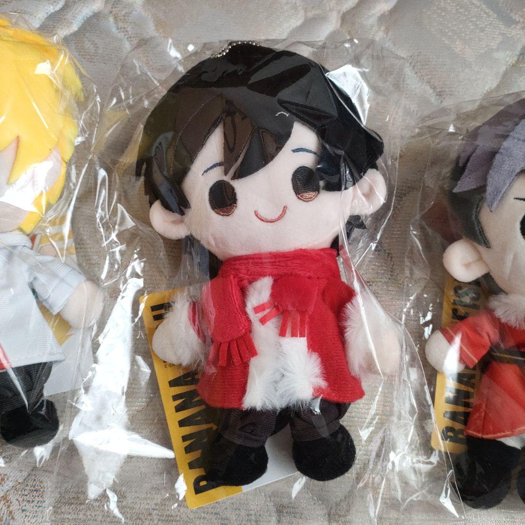 バナナフィッシュ アッシュ 英二 ショーターぬいぐるみ 3体セット