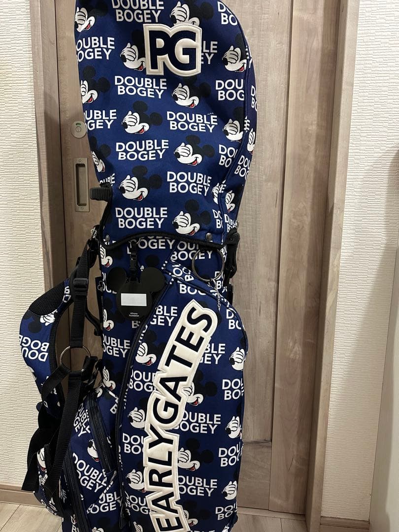 パーリーゲイツ　ミッキーコラボ　キャディーバック　ヘッドカバー　セット