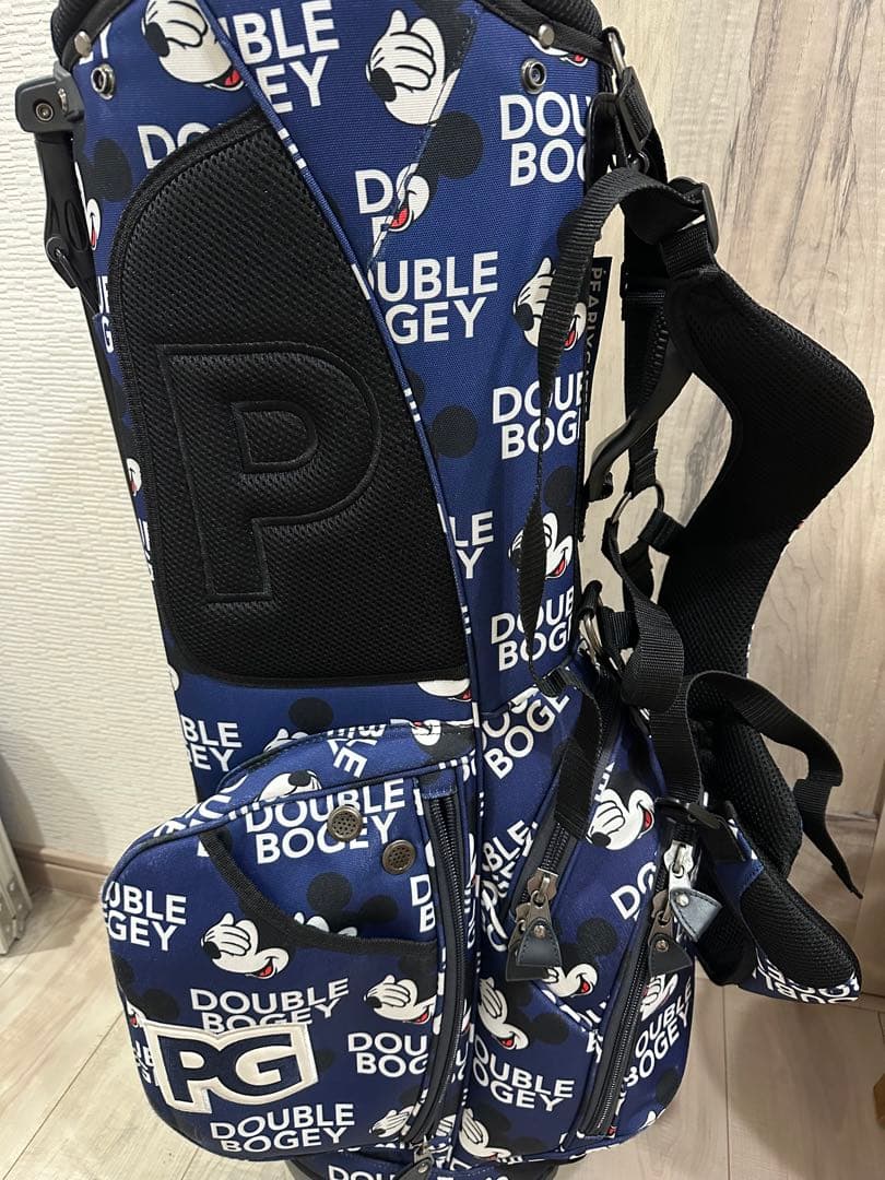 パーリーゲイツ　ミッキーコラボ　キャディーバック　ヘッドカバー　セット