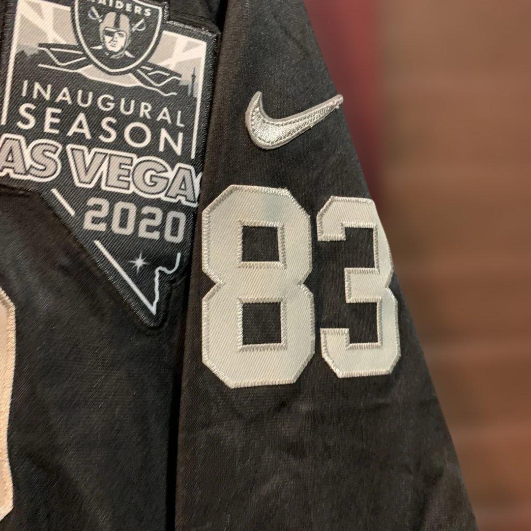 Nike NFLラスベガス・レイダース ユニフォーム 古着83番