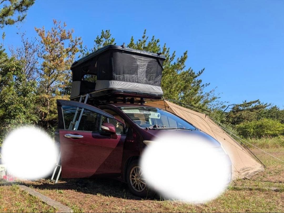 オガワテント ogawa カーサイドリビングDX-II ロゴスのポール等セット