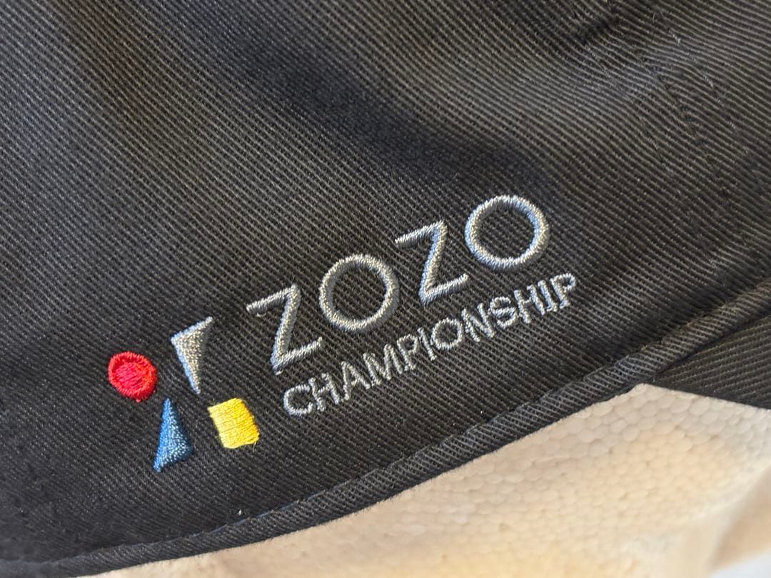 ブリーフィング/コラボ/ZOZO/キャップ/ゴルフ/別注/マルチカラー/限定/黒