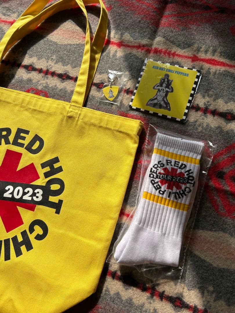 レッドホットチリペッパーズ 2023ツアー プラチナ席グッズ