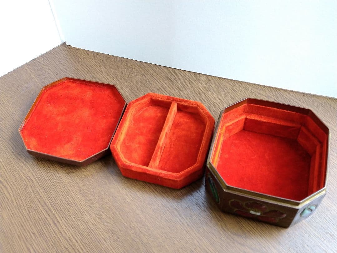 安藤七宝　七宝焼　ボンボニエール　小物入れ　尾張七宝　宝石箱　アンティーク