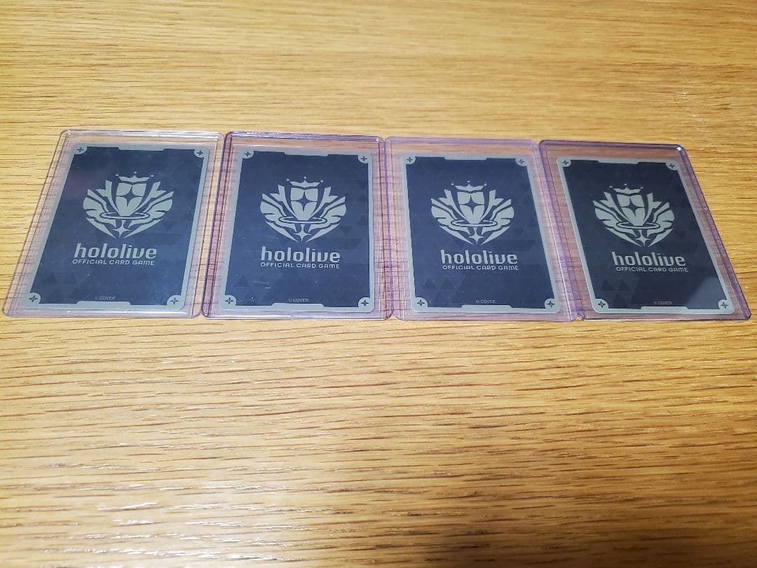 ホロカ　星街すいせい Debut ブルームカップ プロモ　4枚セット