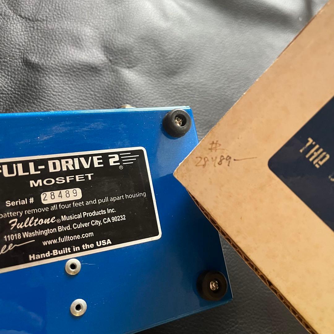 ジ*ミ様 名機・Fulltone Fulldrive2 mosfet overd