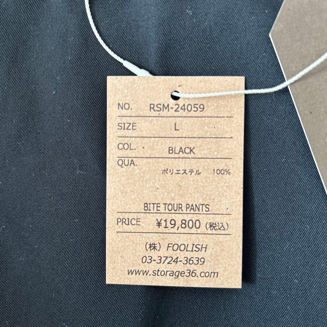 CLUBMAN　rough & swell ブラック ゴルフパンツ L