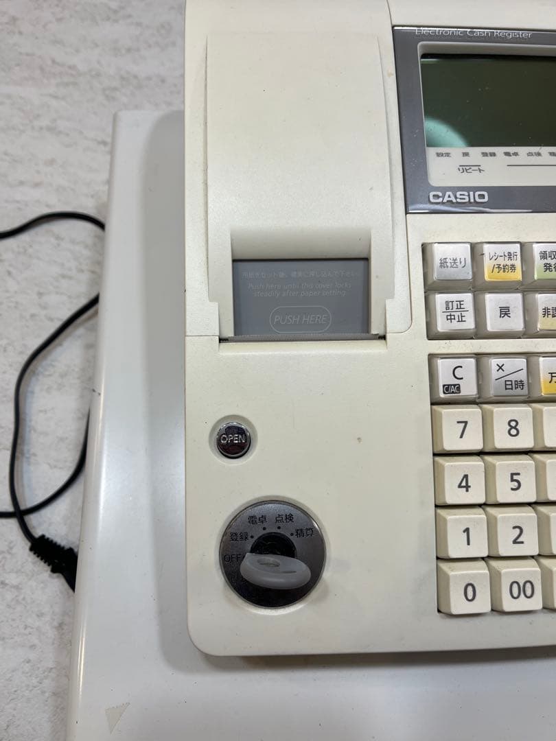 CASIO 電子レジスター TE-340