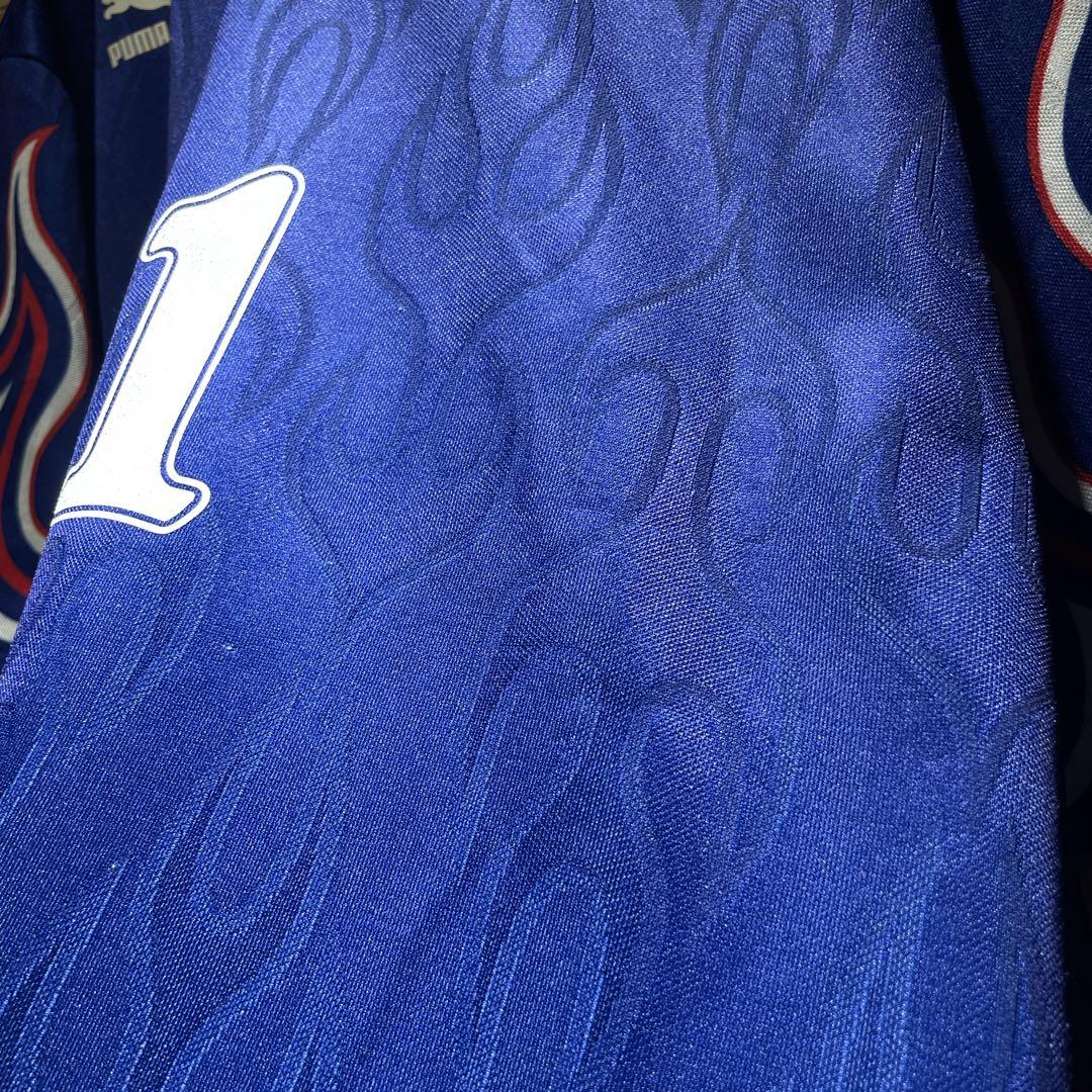 【正規品】PUMA×日本代表/炎/#11三浦知良/キングカズ/ユニフォーム/L