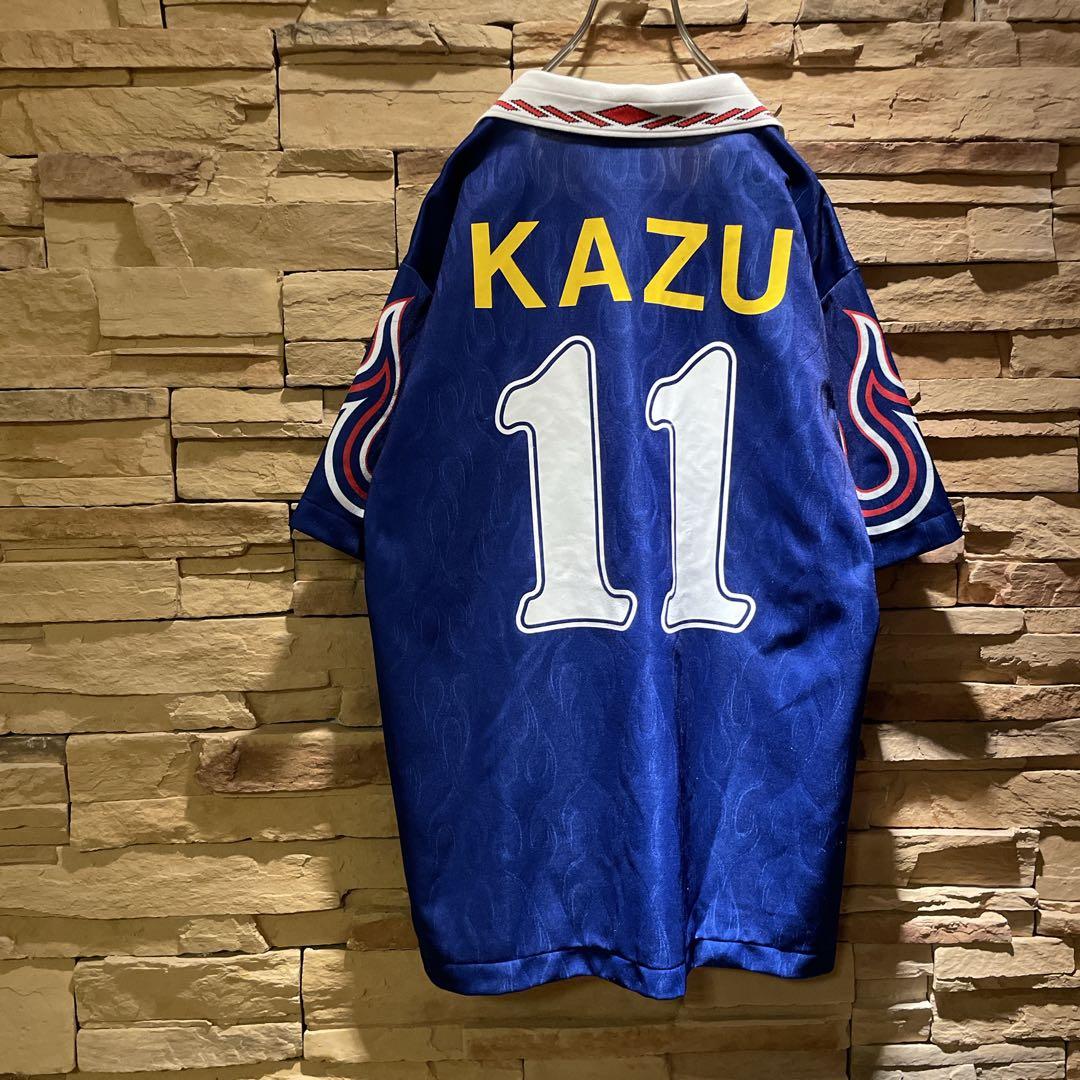 【正規品】PUMA×日本代表/炎/#11三浦知良/キングカズ/ユニフォーム/L