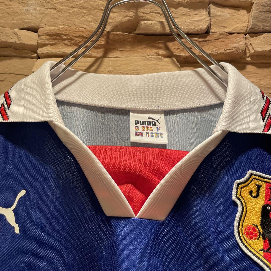 【正規品】PUMA×日本代表/炎/#11三浦知良/キングカズ/ユニフォーム/L