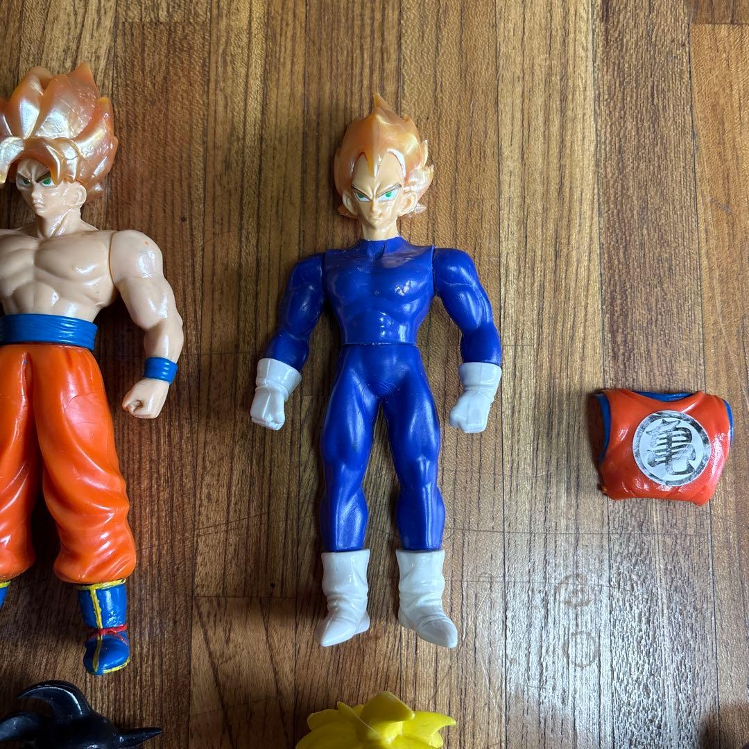 ドラゴンボール 超戦士大全 結集三大スーパーサイヤ人 孫悟空 ベジータ 当時物
