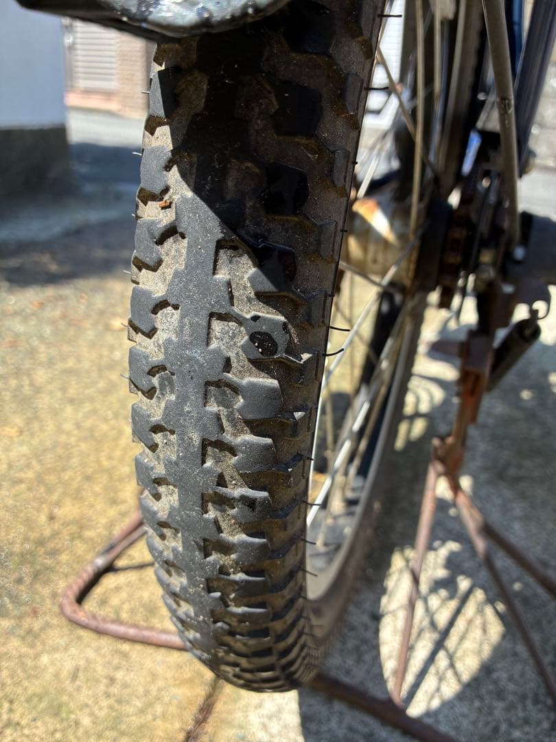 電動アシスト自転車 チャイルドシート付き 青