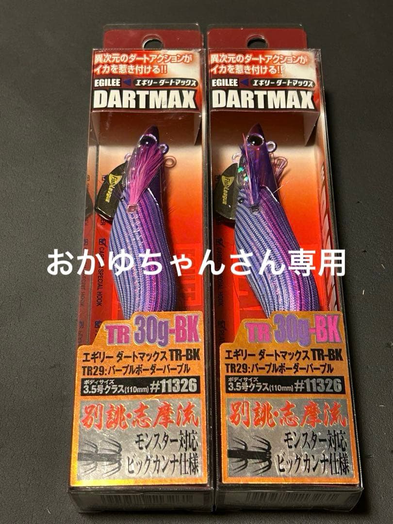 DARTMAX TR-BK 30g パープル 2個セット