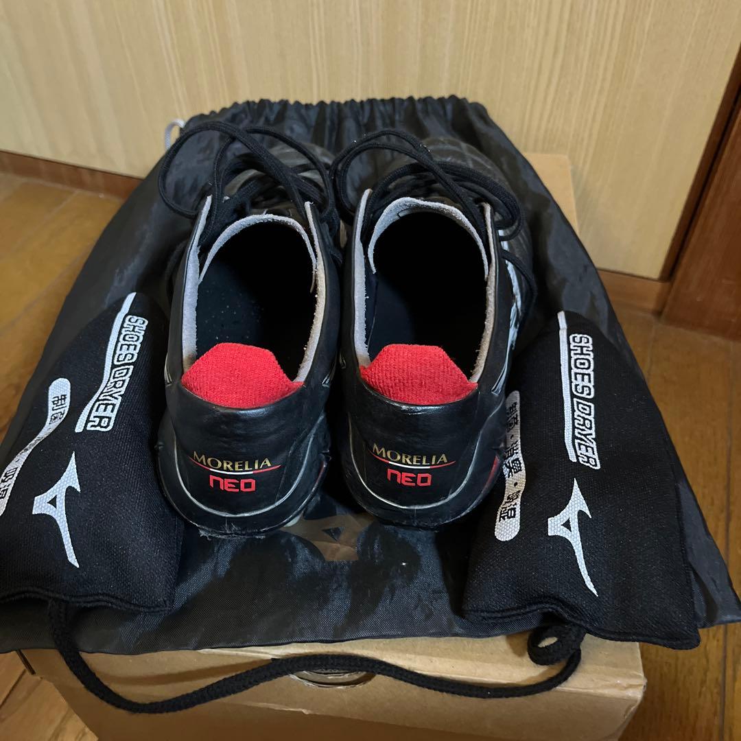 ミズノ　モレリアネオ4 26、5センチ　ブラック