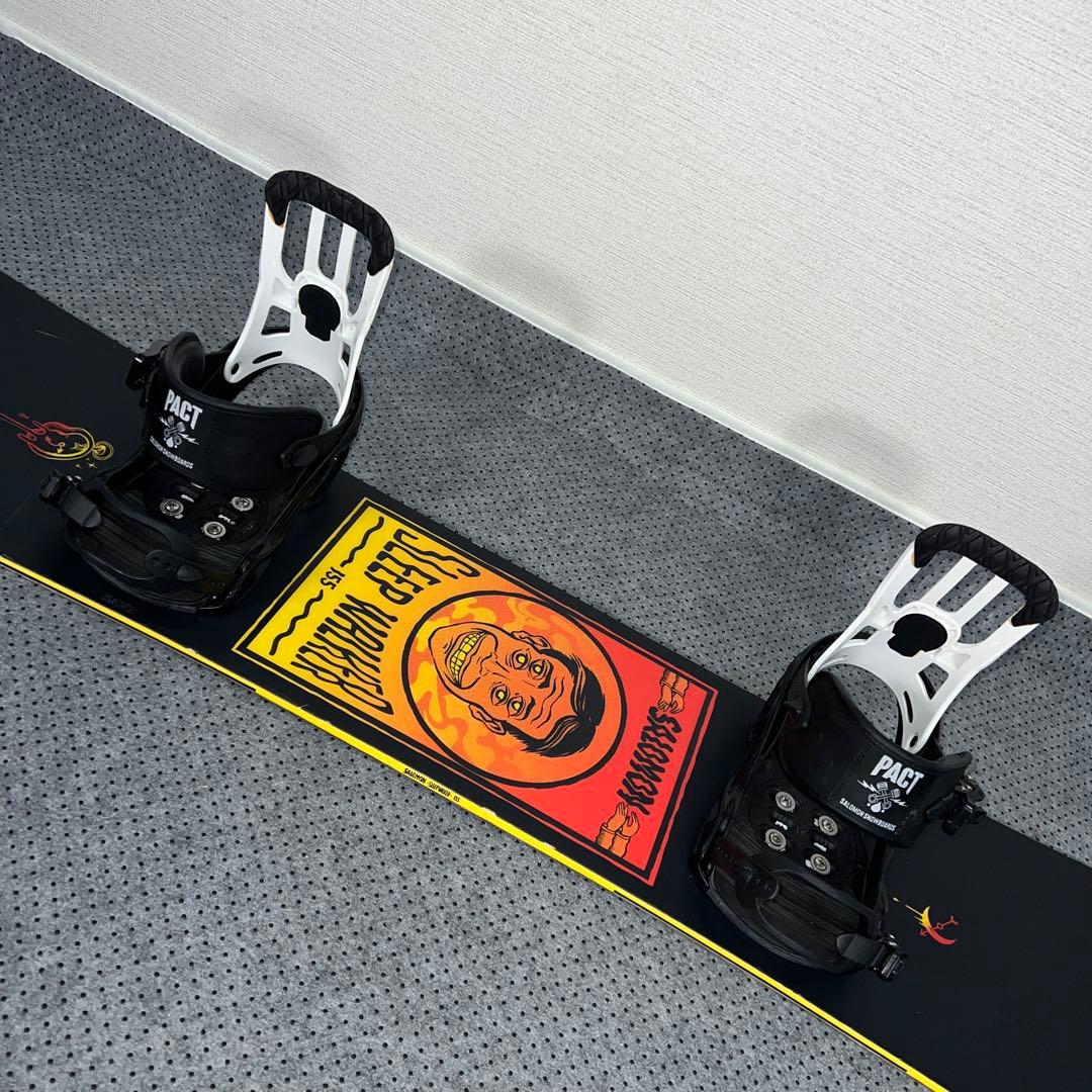 ５回使用 155cm SALOMON SLEEP WALKER×PACT M