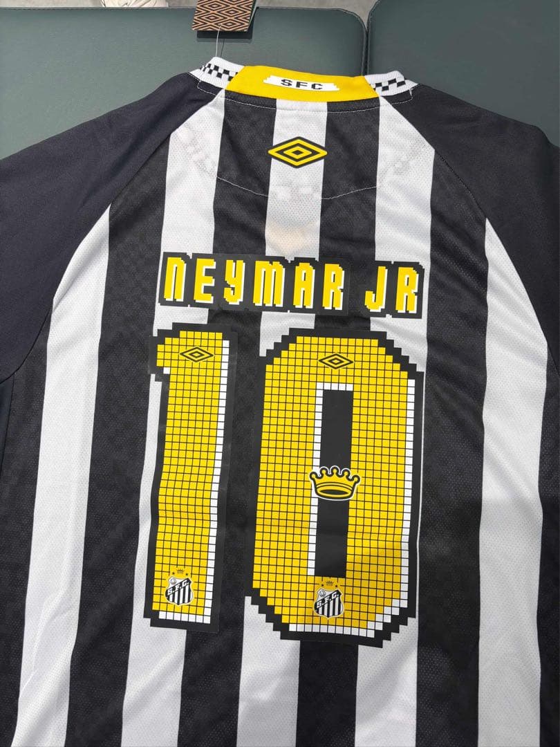 Santos FC Neymar Jr. シャツ 10番Mサイズ(正規品)