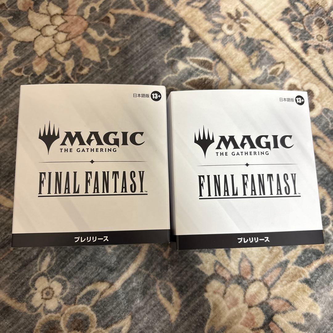 MTG ファイナルファンタジー プレリリース2box