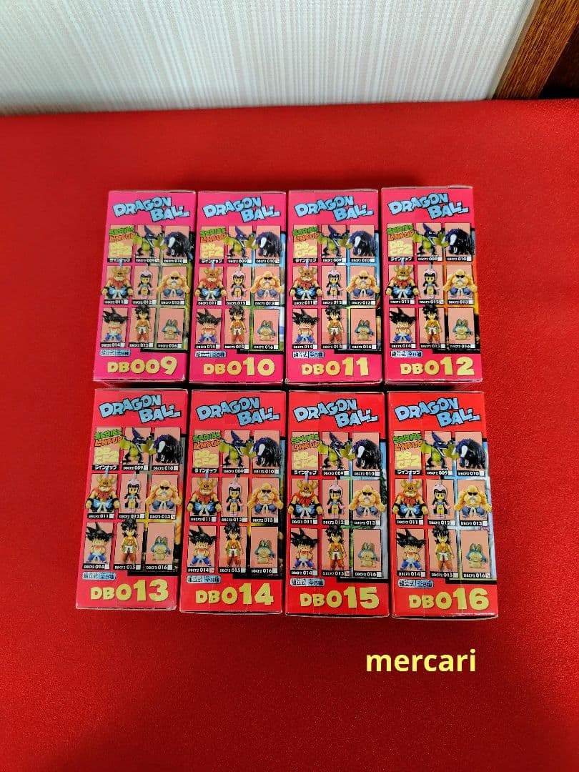 フライパン山編 組立式ドラゴンボール ワールドコレクタブル フィギュア 8種