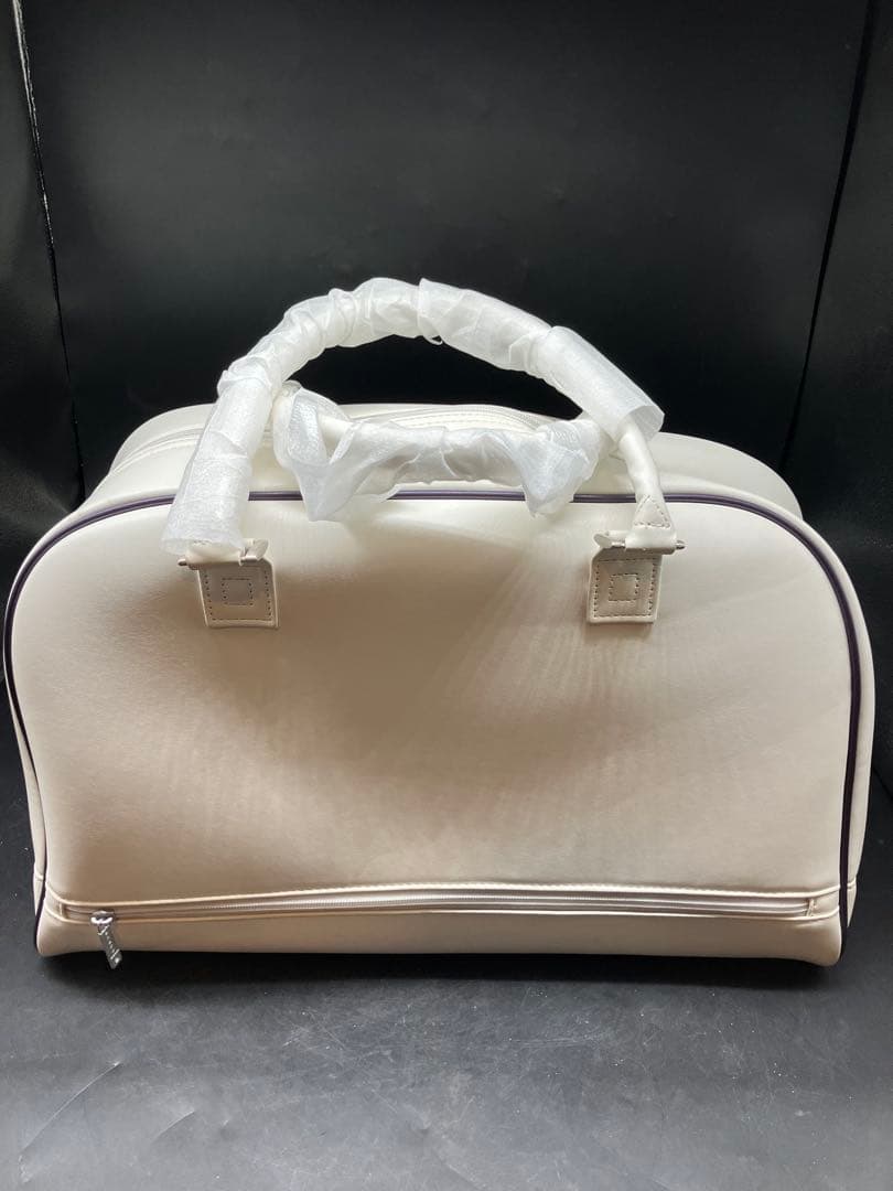 新品 オノフ ゴルフ ボストンバッグ シューズ収納ポケット付き 白