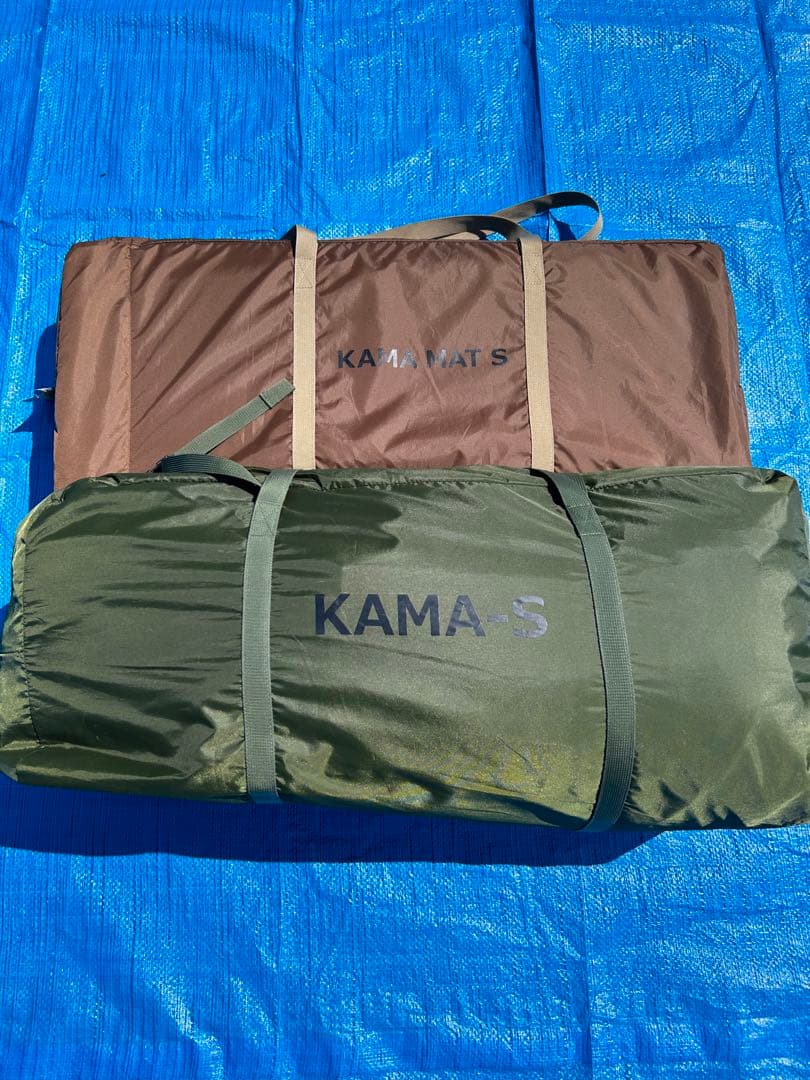 【美品】DOD カマボコテント 3(S) T3-688-KH カーキ