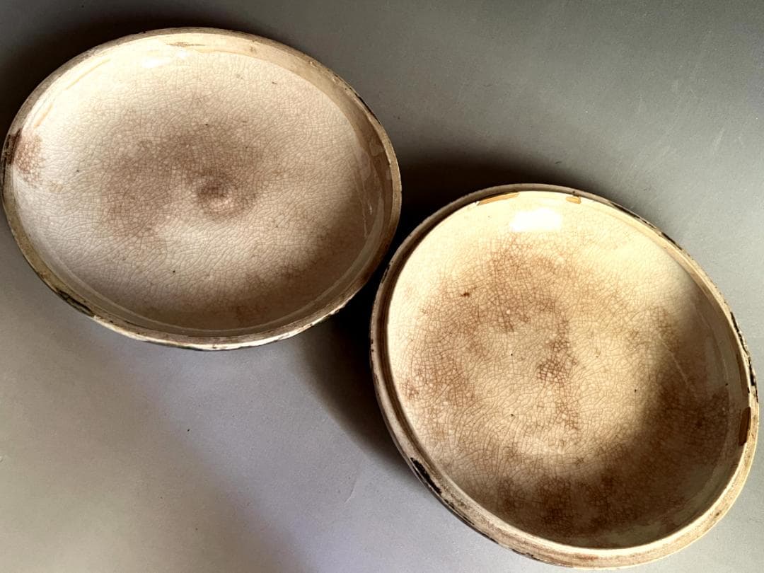 蓋物■明代 呉須赤絵 喰籠 鳳凰 瑞鳥 貫入 果盒 五彩 古玩 極上品 骨董■