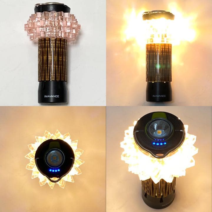 ゴールゼロ用アクセサリー　LED ランタン　フルセット　２セット　中古