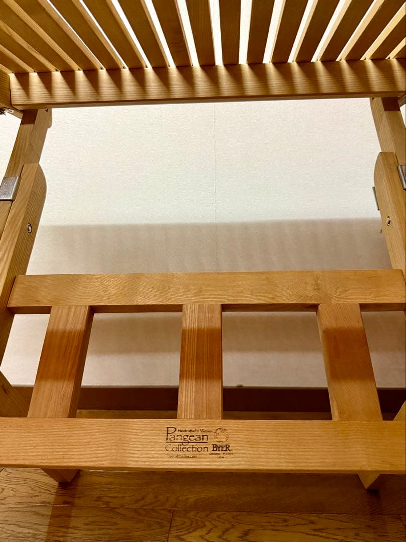 バイヤー　BYER 天然木製　ロールトップテーブル　★新品★ダルトンクロス付