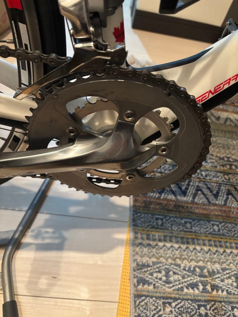 2014 GARNEAU GENELATLON フルカーボン　ホワイト/レッド