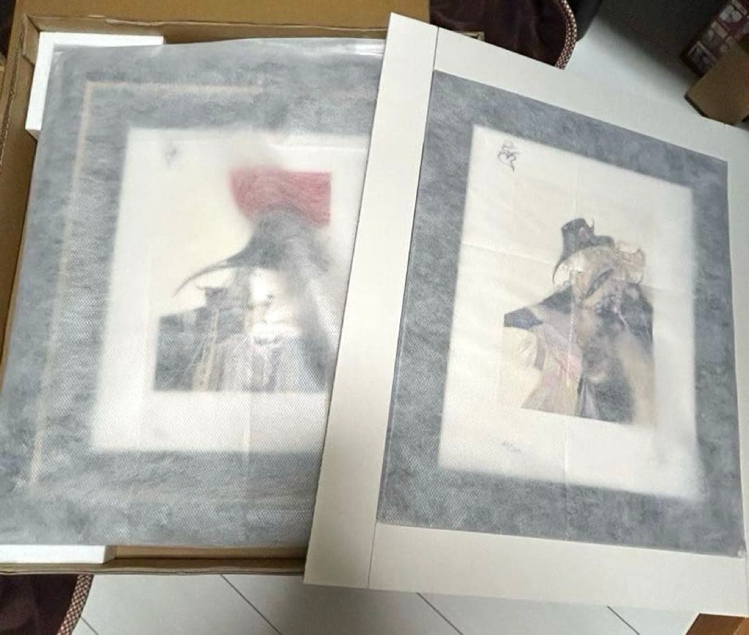 天野喜孝 版画　〜スペード・吸血鬼ハンターD〜8＆A 2枚セット　激レア