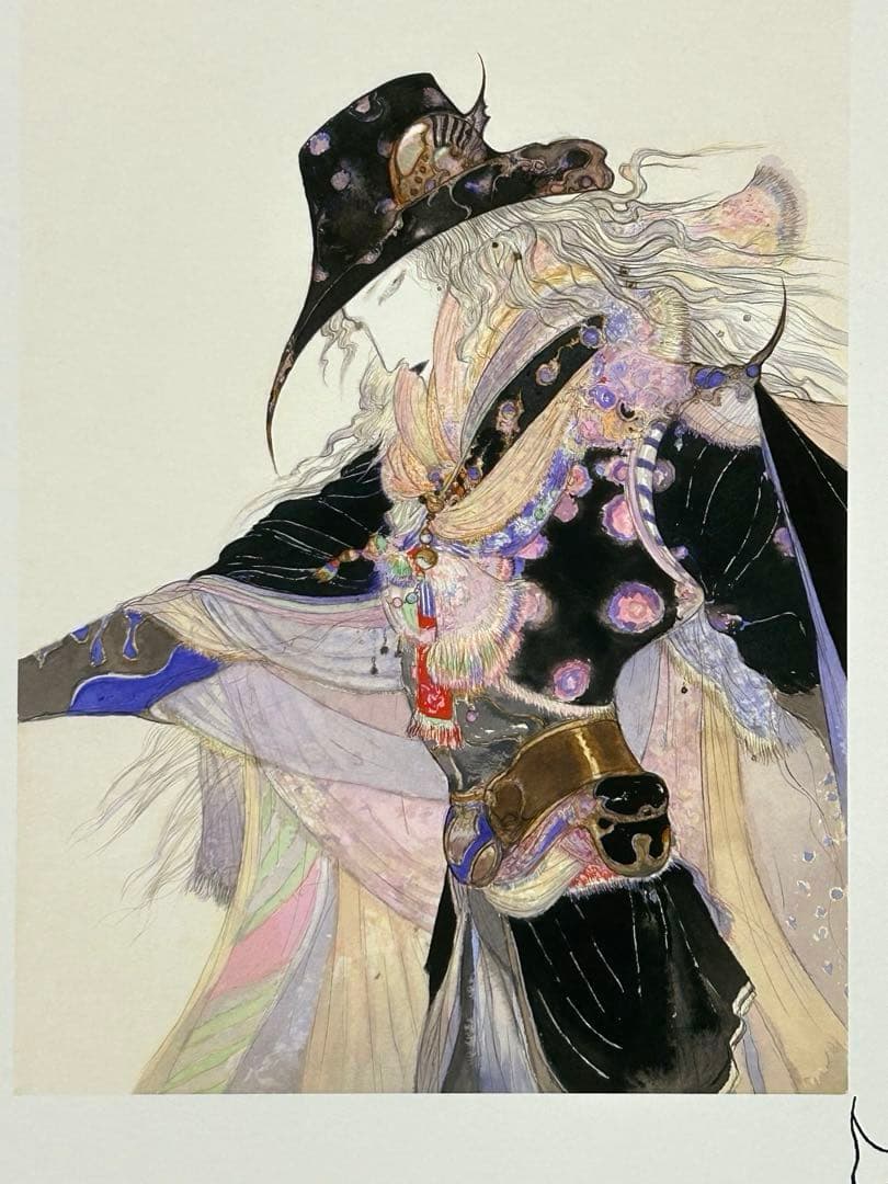 天野喜孝 版画　〜スペード・吸血鬼ハンターD〜8＆A 2枚セット　激レア