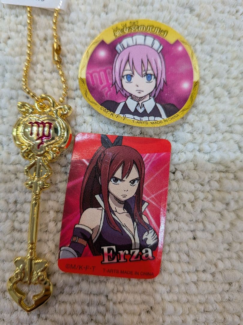 フェアリーテイル　星霊の鍵　ルーシーの鍵　キーホルダー　6個セット