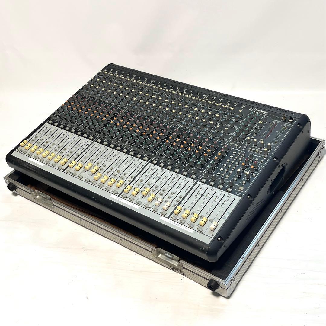 希少 MACKIE アナログミキサー ONYX24.4 マッキー ハードケース付
