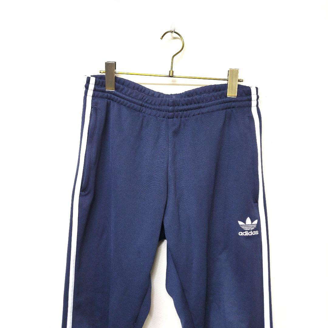 adidas originals トラックパンツ トラックジャージ L ネイビー