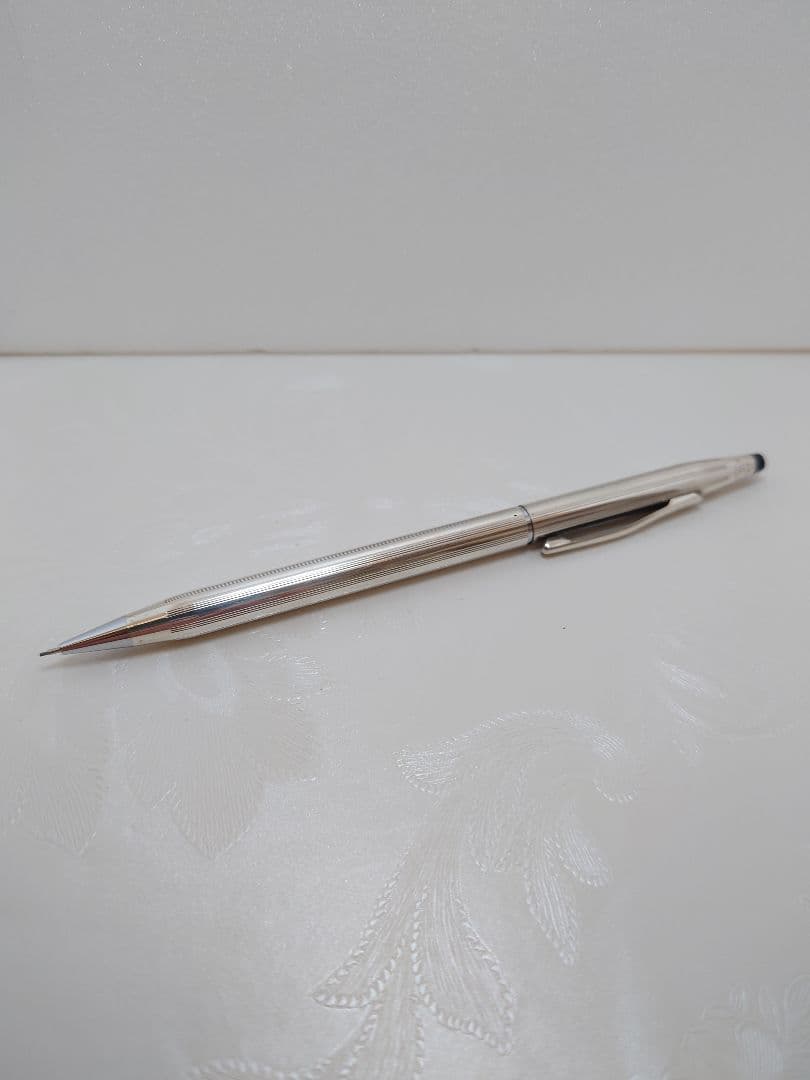 美品 Cross クロス シャーペン スターリングシルバ