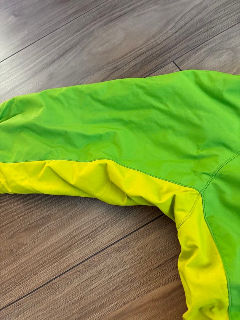 mont-bell 子供用スキーウェア Kid's 100 グリーン/イエロー