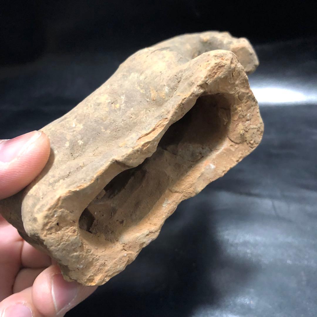 蔵から中国古銭と一緒の箱から出てきた 5体の内の1体　 馬ウマ中国古美術土器