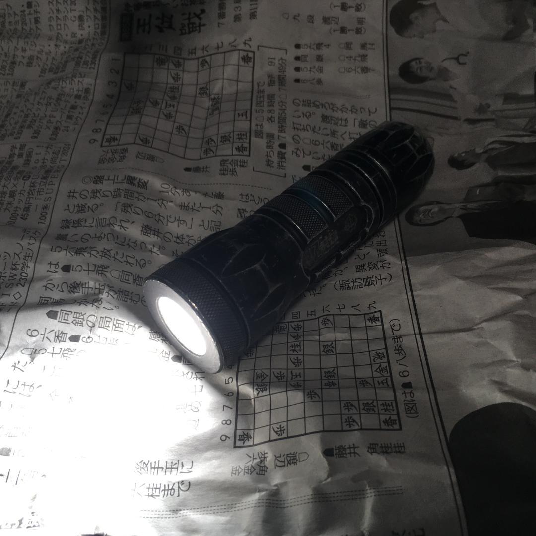 日亜519A 5000k ELZETTA Alpha CR123A 電池1本