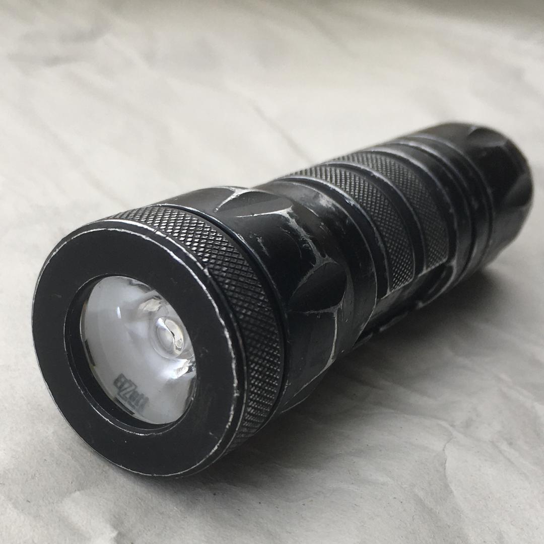 日亜519A 5000k ELZETTA Alpha CR123A 電池1本