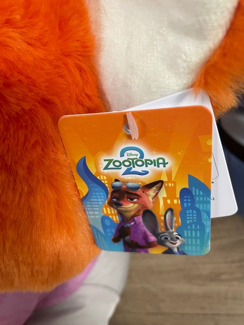 ズートピア2　★ニック・ジュディ・クロウハウザー★ぬいぐるみ ブランケット付き