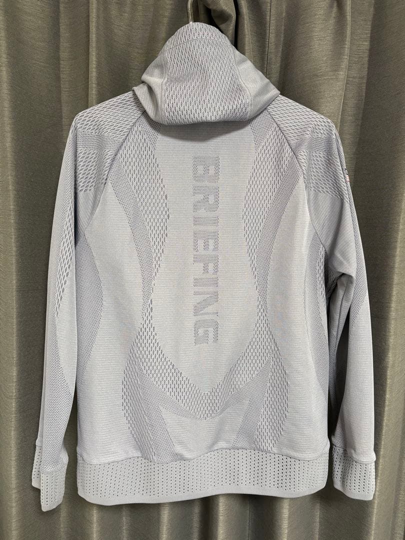 BRIEFING メッシュジャケット M グレー
