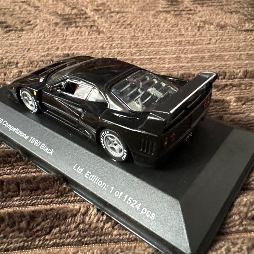 ミニカー Ferrari F40 Competizione 1990 Black