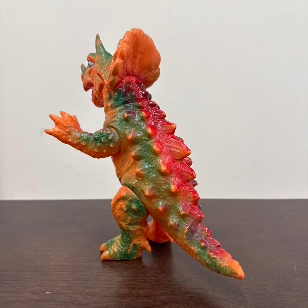 当時物　パチ　怪獣　トリケラン　ソフビ