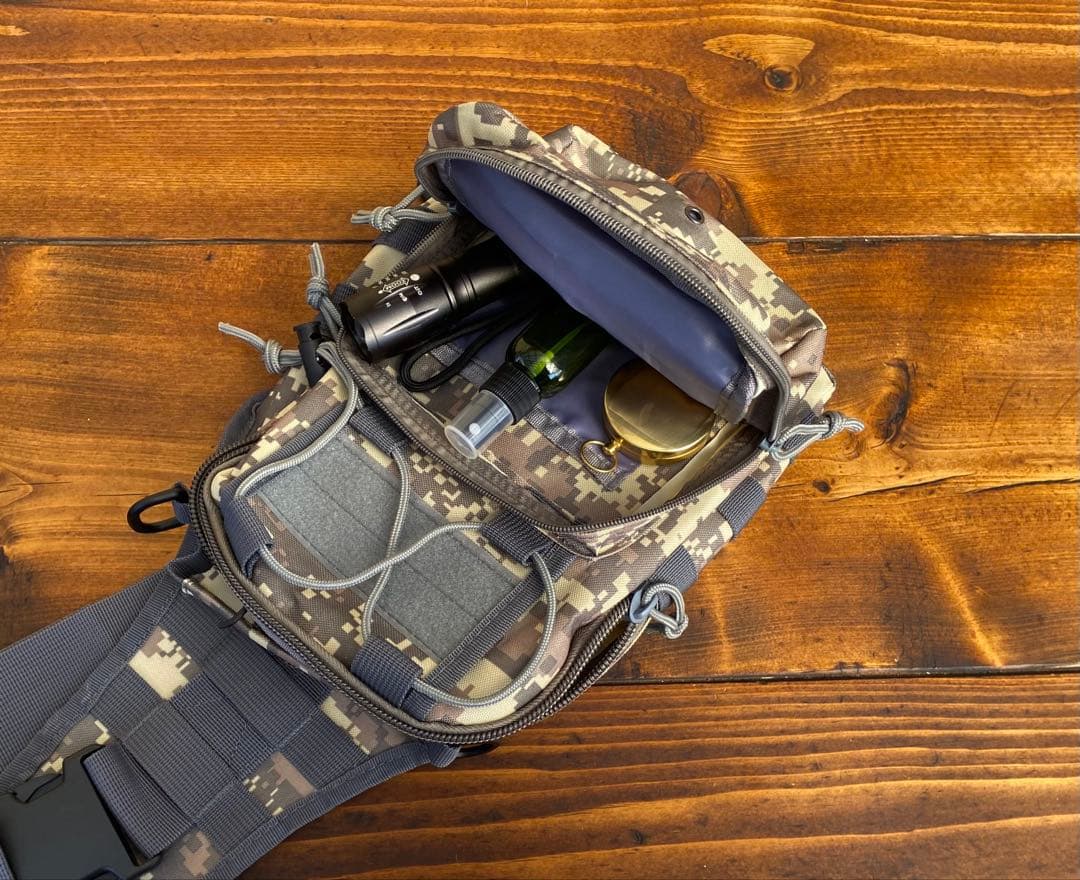 クワガタ採集セット　ブルー　オリジナル掻き出し棒　デジタルノギス　採集ケース