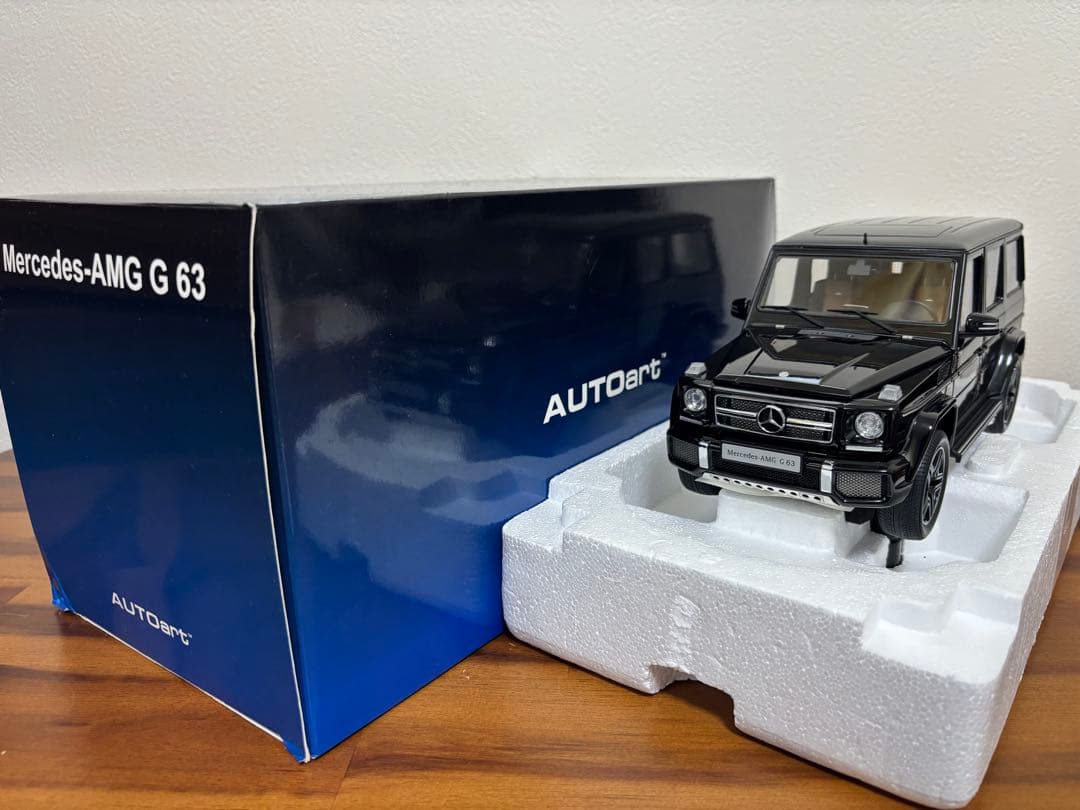 ☆美品・AUTOart☆メルセデスベンツ Gシリーズ 3台セット＋α 1/18
