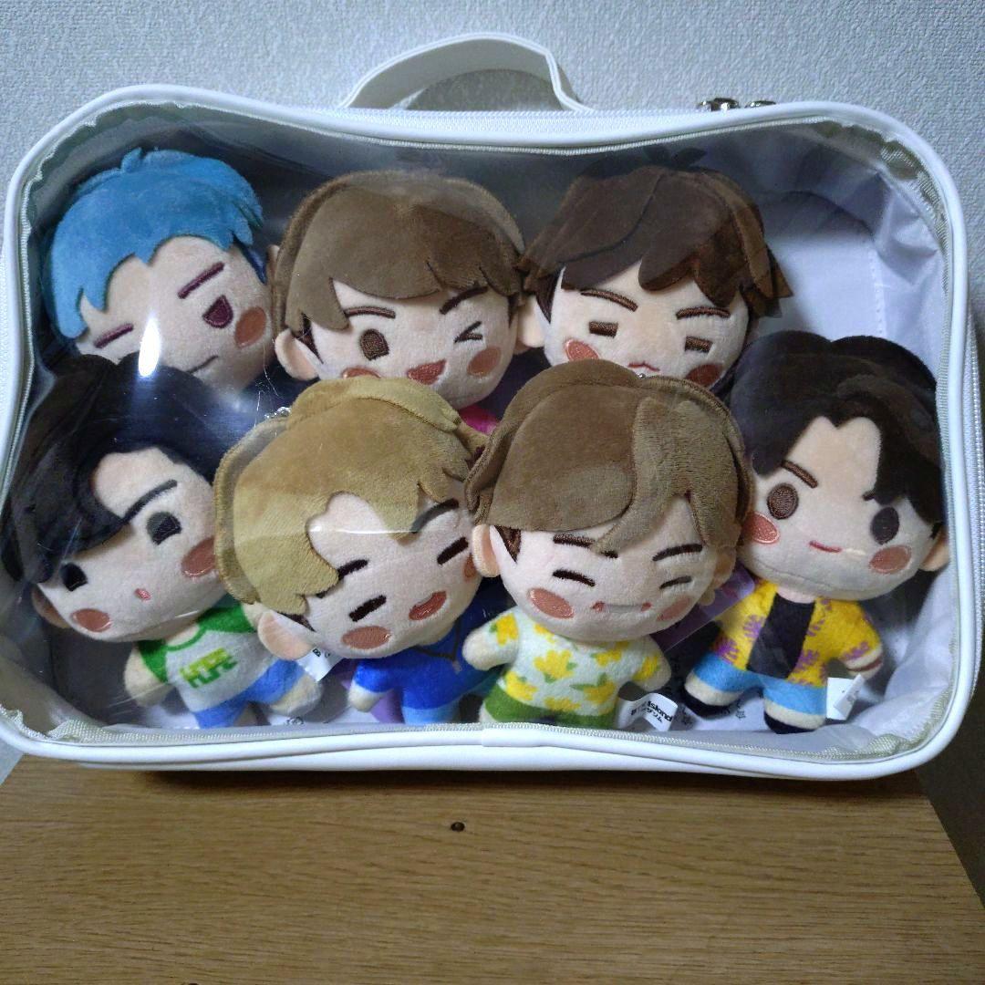 BTSインザソム マスコット7体コンプリートセットとキャップ付き